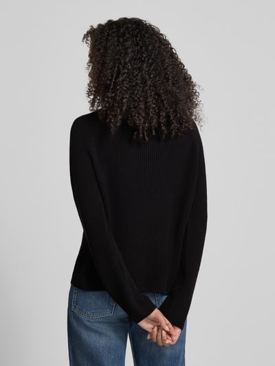 Marc O'Polo Regular Fit Strickpullover aus reiner Baumwolle Black 5