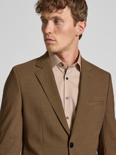 HUGO Extra slim fit pak met scheerwol, model 'ARTI' Lichtbruin - 3