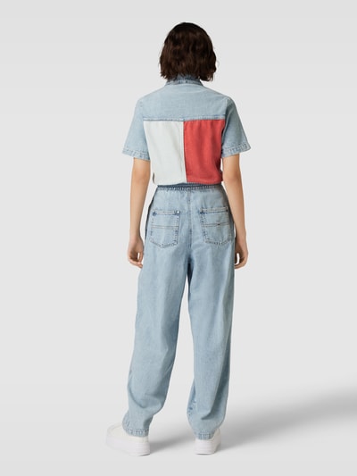 Tommy Jeans Jumpsuit in Denim-Optik Hellblau 5