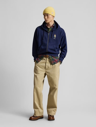 Polo Ralph Lauren Sweatjacke mit großem Logo-Stickmotiv Marine 1