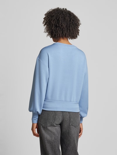 Scotch & Soda Sweatshirt mit überschnittenen Schultern Rauchblau 5