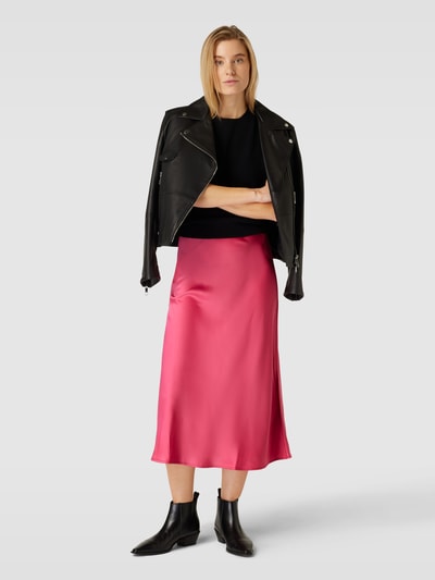 YAS Midirok met elastische band, model 'SPELLA' Felroze - 1