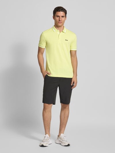 BOSS Green Koszulka polo o kroju Regular Fit z czystej bawełny Jasnozielony 1