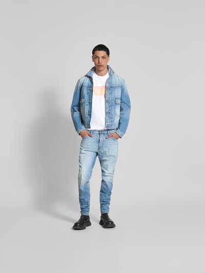 Dsquared2 T-Shirt mit Label-Print Weiss 1