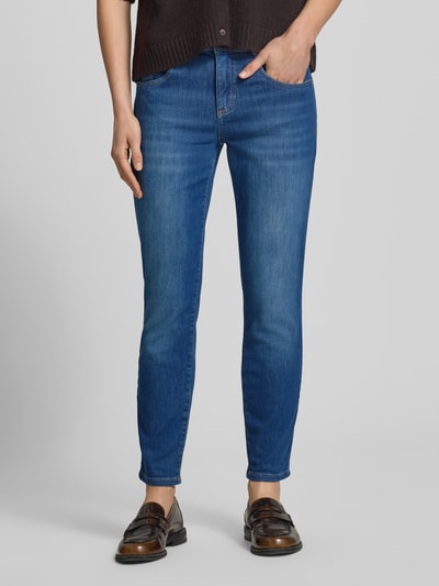 Brax Slim Fit Jeans mit Eingrifftaschen Modell 'SHAKIRA' Dunkelblau 4
