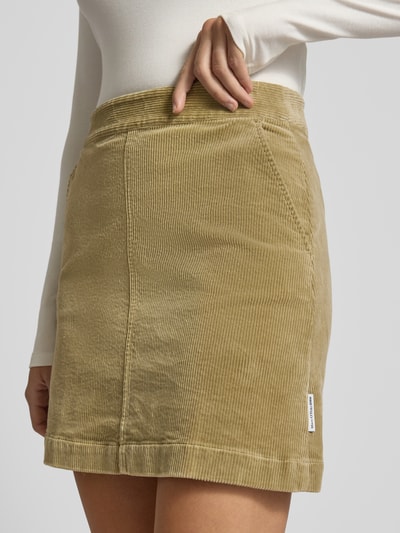 Marc O'Polo Denim Regular Fit Mini-Rock aus Baumwoll-Mix  Schilf 3
