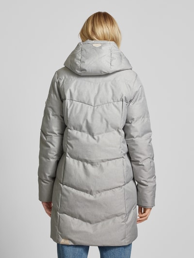 Ragwear Gewatteerde parka met capuchon, model 'Pavla' Lichtgrijs - 5