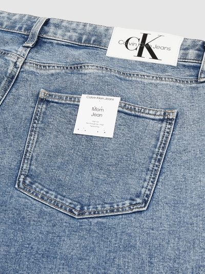 Calvin Klein Jeans Plus Jeansy PLUS SIZE o kroju mom fit z denimu  Jeansowy niebieski 2