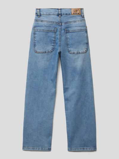 Blue Effect Slim Fit Jeans mit Label-Patch Blau 3