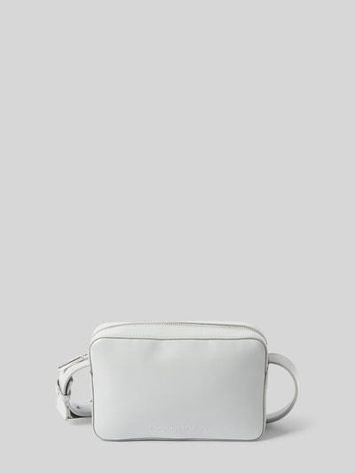 CK Calvin Klein Schoudertas met logodetail en verstelbare schouderband Lichtgrijs - 2