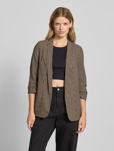 Pieces Regular Fit Blazer mit 3/4-Arm Modell 'BOSELLA' Offwhite 4