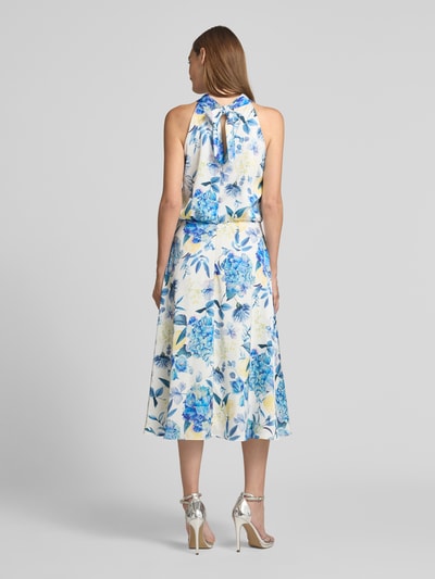 V by Vera Mont Cocktailkleid mit Neckholder Hellblau 5