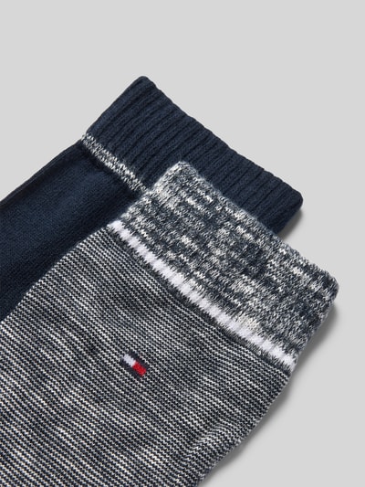 Tommy Hilfiger Kousen met verstevigde hiel  Donkerblauw - 2