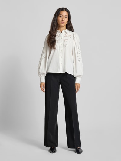 JOOP! Stoffen broek met Franse steekzakken, model 'PHOEBE' Zwart - 1