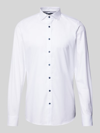 OLYMP Level Five Slim Fit Business-Hemd mit Kentkragen Modell 'Royal' Weiss 2