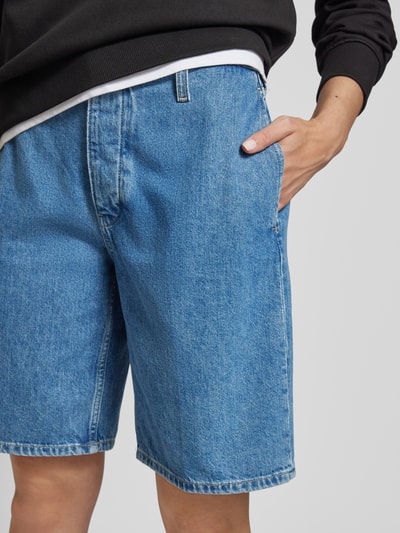 Calvin Klein Jeans Straight Leg Jeansshorts mit Gürtelschlaufen Modell '90' Jeansblau 3