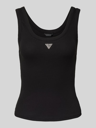 Guess Tanktop mit Label-Detail Black 1