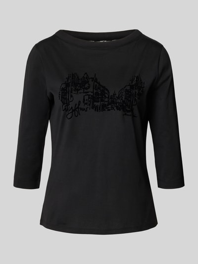 Marc Cain Longsleeve met 3/4-mouwen Zwart - 2