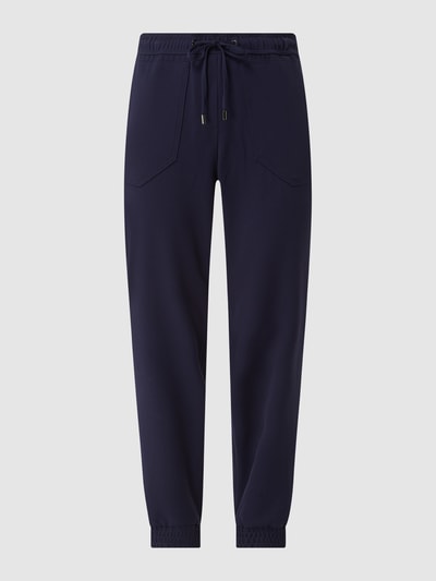 Christian Berg Woman Joggingbroek met stretch Donkerblauw - 2