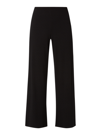 EDITED Schlupfhose mit feiner Struktur Black 2