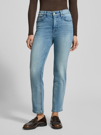 Lauren Ralph Lauren Highrise Jeans in Ankle-Länge Jeansblau 4