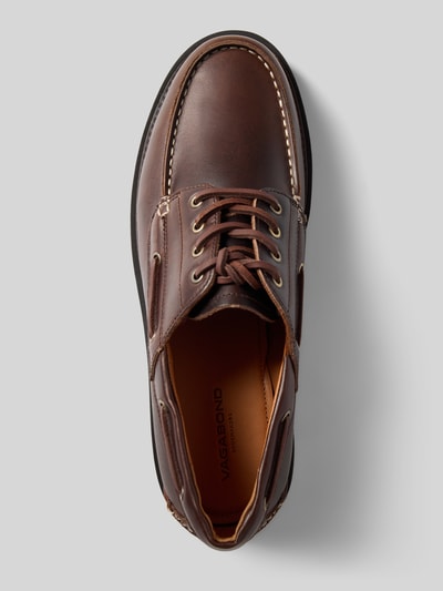 Vagabond Loafers van echt leer, model 'JAY' Middenbruin - 3