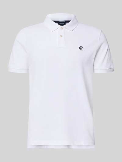 Produktfoto, Regular Fit Poloshirt mit Label-Stitching von MCNEAL z bawełny, krój regular fit, wyhaftowane logo, listwa guzikowa, długość tyłu 70 cm w rozmiarze M