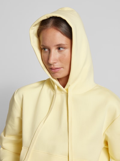 Marc O'Polo Oversized Hoodie aus Baumwoll-Mix mit Kängurutasche Gelb 3