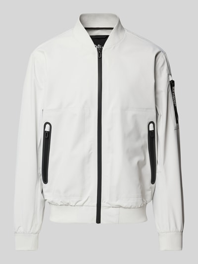 s.Oliver RED LABEL Regular Fit Blouson mit Stehkragen Hellgrau 2