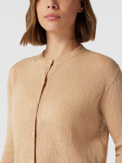 MaxMara Leisure Gebreid jack met doorknoopsluiting, model 'FUNGHI' Goud - 3