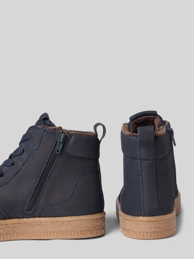 Tamaris Sneaker aus echtem Rindsleder Dunkelblau 2