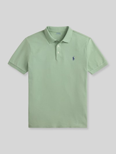Polo Ralph Lauren regular fit poloshirt van katoenmix Rietgroen - 2