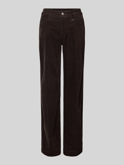 MAC Spodnie sztruksowe z 5 kieszeniami Ciemnobrązowy 2