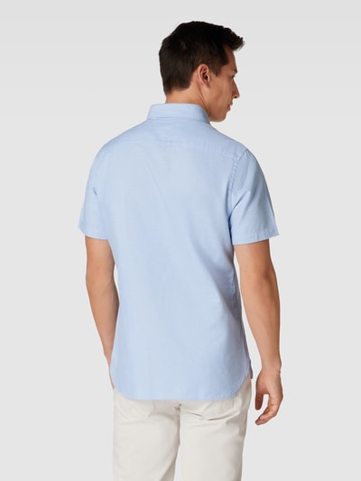 Tommy Hilfiger Freizeithemd mit Button-Down-Kragen Modell 'DOBBY' Hellblau 5