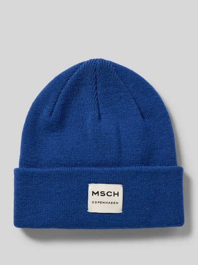 MSCH Copenhagen Czapka beanie z mieszanki wełny model ‘Mojo’ Królewski niebieski 1