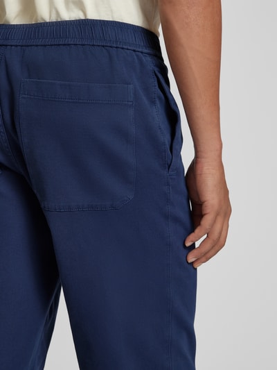 Mmx Stoffen broek met tunnelkoord, model 'Jupiter' Marineblauw - 3