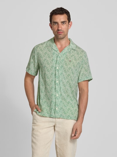 Tommy Hilfiger Regular Fit Freizeithemd aus Modal Gruen 4