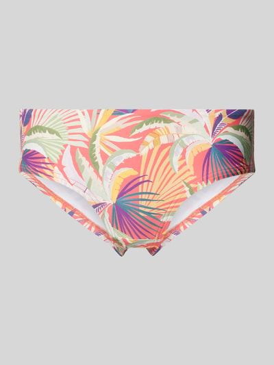 Esprit Bikini-Hose mit floralem Muster Modell 'PALM BEACH' Koralle 1