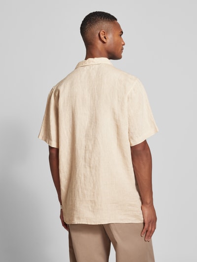 Knowledge Cotton Apparel Vrijetijdsoverhemd met knoopsluiting Offwhite - 5