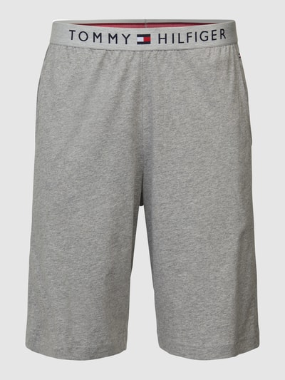 Tommy Hilfiger Sweatshorts van katoen Middengrijs gemêleerd - 2