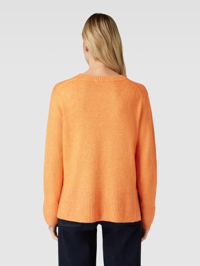 Tom Tailor Strickpullover mit Rundhalsausschnitt Orange 5