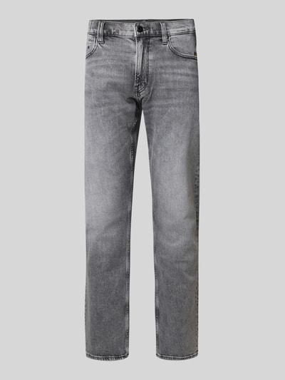 G-Star Raw Straight Fit Jeans im Used-Look Modell 'MOSA' Mittelgrau 2