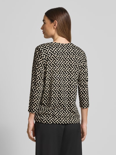 Soyaconcept Longsleeve mit 3/4-Arm Modell 'FELICITY' Black 5