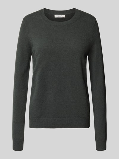 Christian Berg Woman Strickpullover aus reinem Kaschmir Dunkelgruen 2