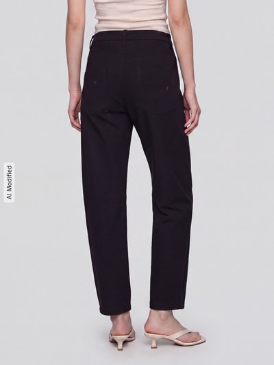 MAC Gerade Hose mit Gürtelschlaufen Modell 'Baggy Smart' Black 5