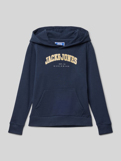 Jack & Jones Hoodie mit Kapuze Modell 'CALEB' Marine 1