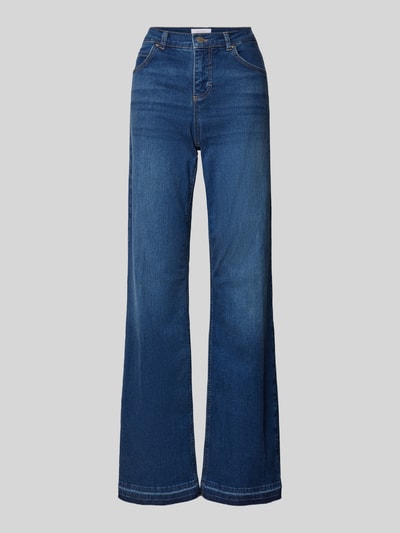 Angels Straight Leg Jeans im 5-Pocket-Design Modell 'Lara' Blau 2