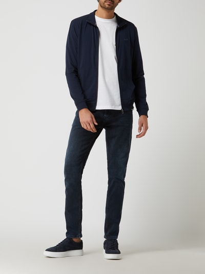 JOOP! Collection Loungejack met stretch  Donkerblauw - 1