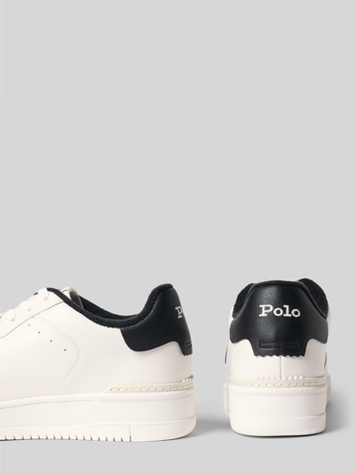 Polo Ralph Lauren Low-top-sneakers van echt leer Wit - 2