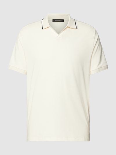 Roy Robson Regular fit poloshirt met contraststrepen Offwhite - 2